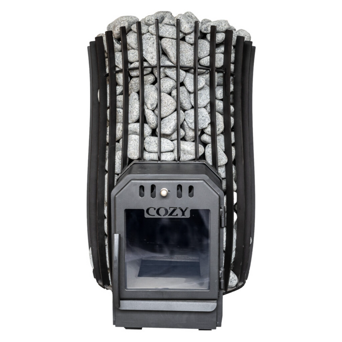 Cozy Heat SW 18kW Thru-Wall Wood-Burning Sauna Stove