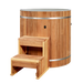 Dynamic Cold Therapy Cold Plunge Barrel - Plastic with Pacific Cedar Exterior | DCT-B-042-PLPC-34