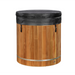 Dynamic Cold Therapy Cold Plunge Barrel - Plastic with Pacific Cedar Exterior | DCT-B-042-PLPC-34