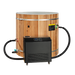 Dynamic Cold Therapy Cold Plunge Barrel - Plastic with Pacific Cedar Exterior | DCT-B-042-PLPC-34