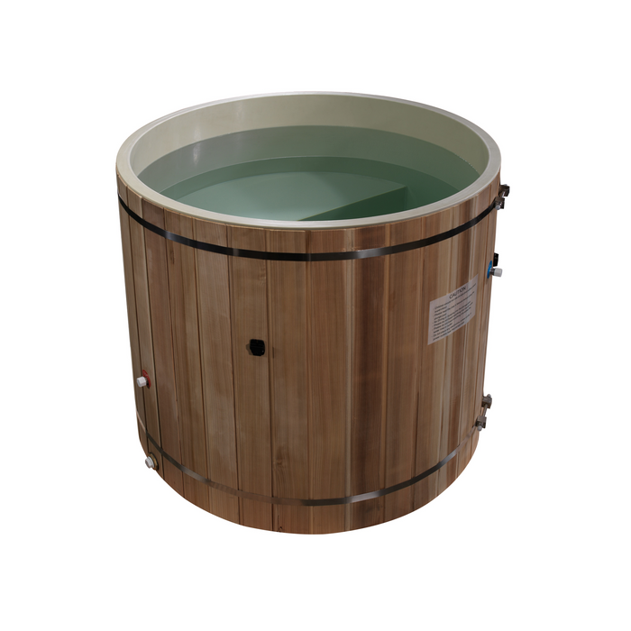 Dynamic Cold Therapy PVC Barrel Cold Plunge 2