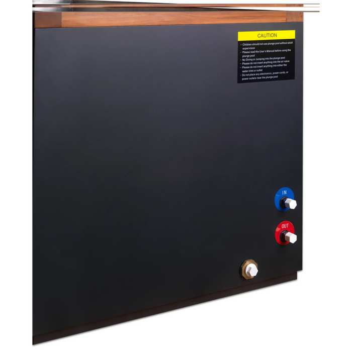 Dynamic Cold Therapy "CUBOID" 304 Stainless Steel Cold Plunge (Standard) | DCT-S-050-NS-34