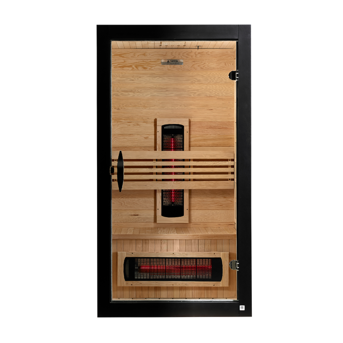 Dynamic Santorini 1-2 Person Full Spectrum Near Zero EMF Far Infrared Sauna | DYN-6009-03 FS