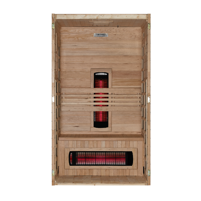 Dynamic Santorini 1-2 Person Full Spectrum Near Zero EMF Far Infrared Sauna | DYN-6009-03 FS