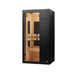 Dynamic Veneto Black Finish 1-2 Person Low EMF Far Infrared Sauna | DYN-6115-06