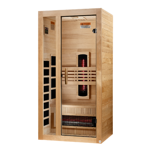 Dynamic Gracia 1-2 Person Full Spectrum Near Zero EMF Far Infrared Sauna | DYN-6119-03 FS