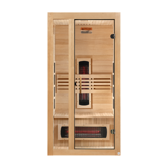 Dynamic Gracia 1-2 Person Full Spectrum Near Zero EMF Far Infrared Sauna | DYN-6119-03 FS
