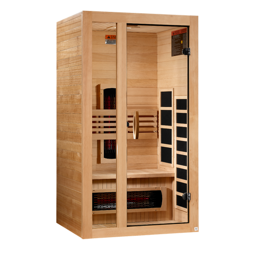 Dynamic Gracia 1-2 Person Full Spectrum Near Zero EMF Far Infrared Sauna | DYN-6119-03 FS