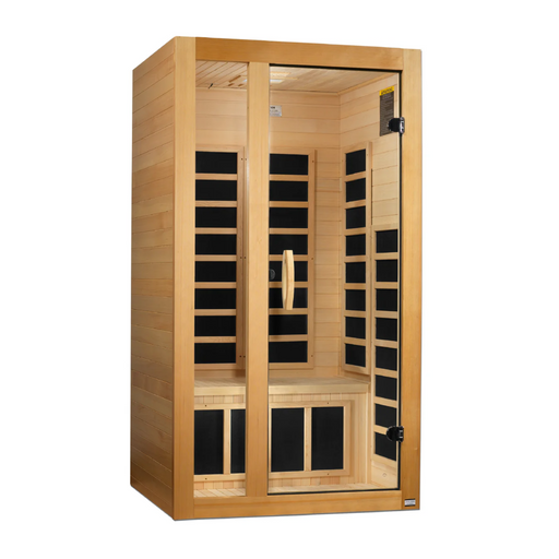 Dynamic Gracia 1-2 Person Full Spectrum Near Zero EMF Far Infrared Sauna (New 2026 Model) | DYN-6119-03 FS