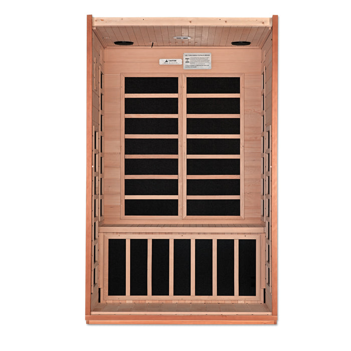 Dynamic Cardoba Elite 2-person Ultra Low EMF FAR Infrared Sauna 5