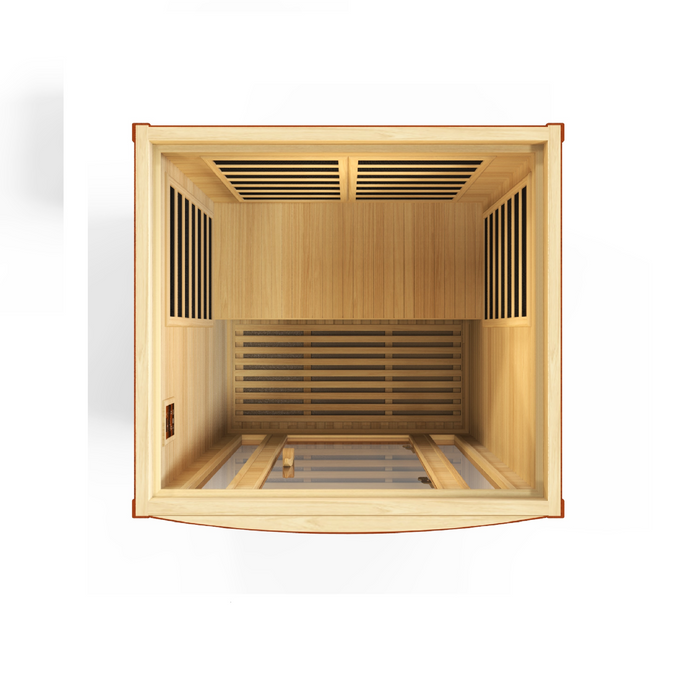 Dynamic San Marino 2-person Low EMF FAR Infrared Sauna 7