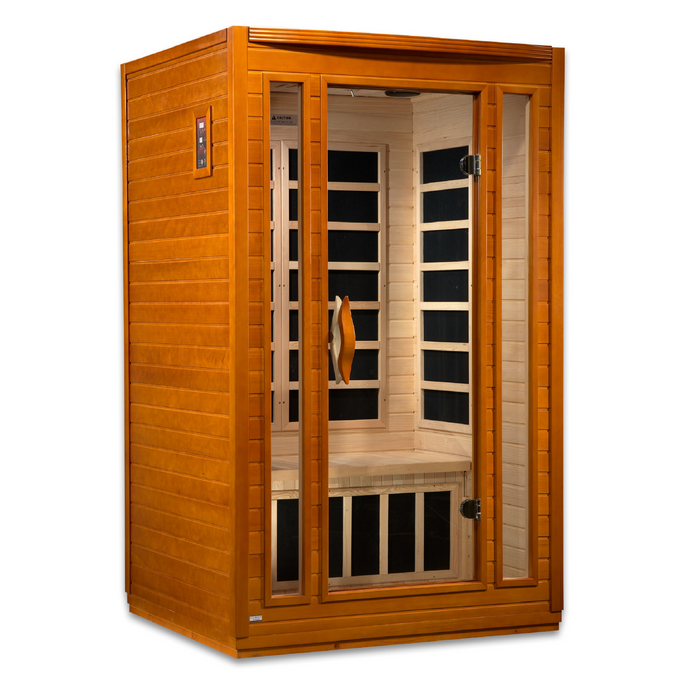 Dynamic San Marino 2-person Low EMF FAR Infrared Sauna 3