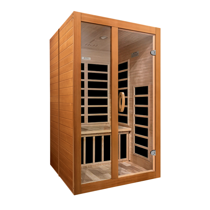 Dynamic Santiago Elite 2-person Ultra Low EMF FAR Infrared Sauna 4