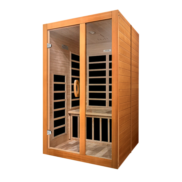 Dynamic Santiago Elite 2-person Ultra Low EMF FAR Infrared Sauna 5