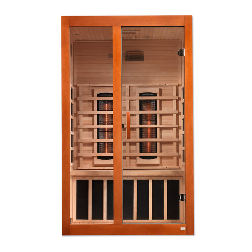 Dynamic Santiago 2-Person Full Spectrum  Near Zero EMF FAR Infrared Sauna 1