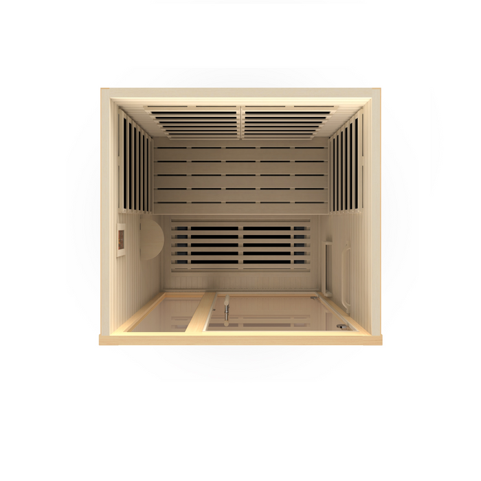 Dynamic Llumeneres Elite 2-person Ultra Low EMF FAR Infrared Sauna 7