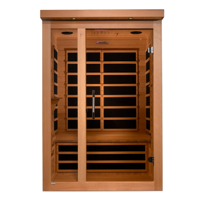 Dynamic Llumeneres Elite 2-person Ultra Low EMF FAR Infrared Sauna 1