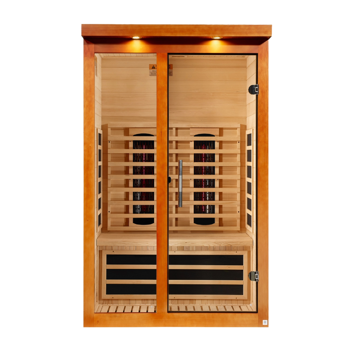 Dynamic Llumeneres 2-Person Full Spectrum Near Zero EMF Far Infrared Sauna | DYN-6215-03 FS