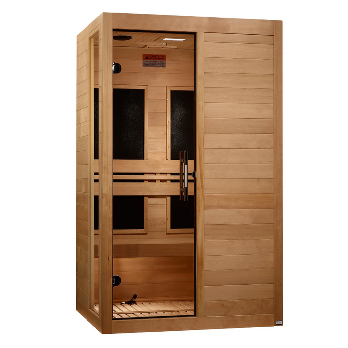 Dynamic "Lucca" 2-Person Ultra Low EMF Far Infrared Sauna (New 2026 Model) | DYN-6215-05 Elite