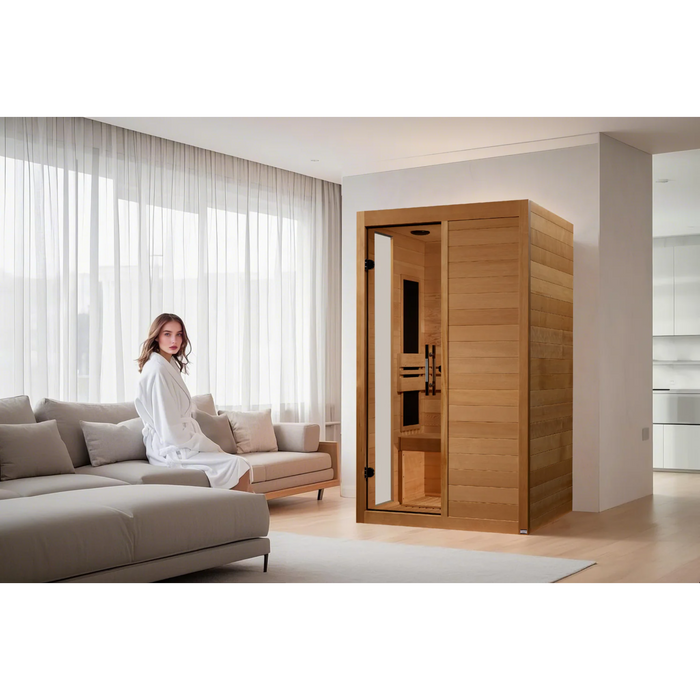 Dynamic "Lucca" 2-Person Ultra Low EMF Far Infrared Sauna (New 2026 Model) | DYN-6215-05 Elite