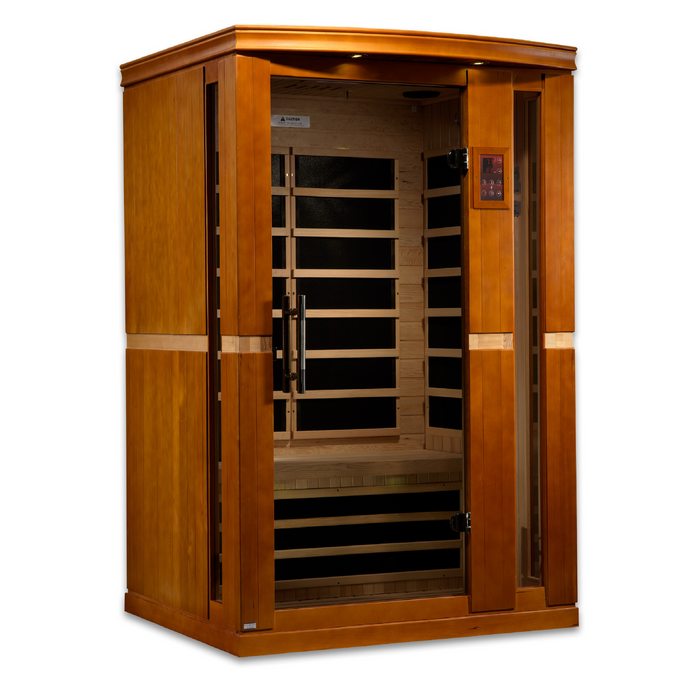 Dynamic Vittoria 2-person Low EMF FAR Infrared Sauna 3