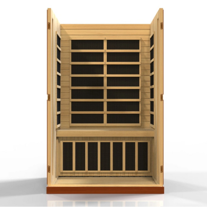 Dynamic "Vittoria" 2-Person Ultra Low EMF Far Infrared Sauna | DYN-6220-01 Elite