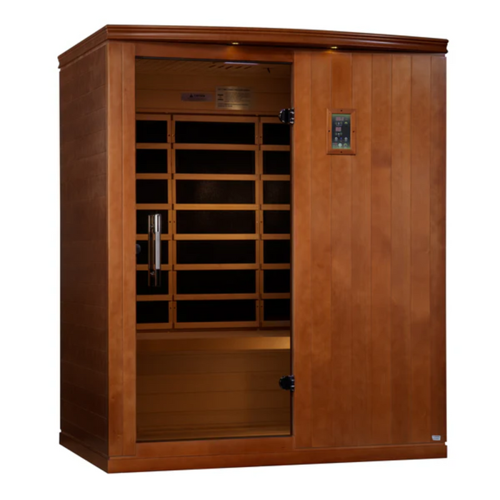 Dynamic Madrid Limited Elite 3-Person Ultra Low EMF Far Infrared Sauna | DYN-6310-04 Elite