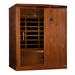 Dynamic Madrid Limited Elite 3-Person Ultra Low EMF Far Infrared Sauna | DYN-6310-04 Elite