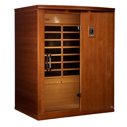 Dynamic Madrid Limited Elite 3-Person Ultra Low EMF Far Infrared Sauna | DYN-6310-04 Elite