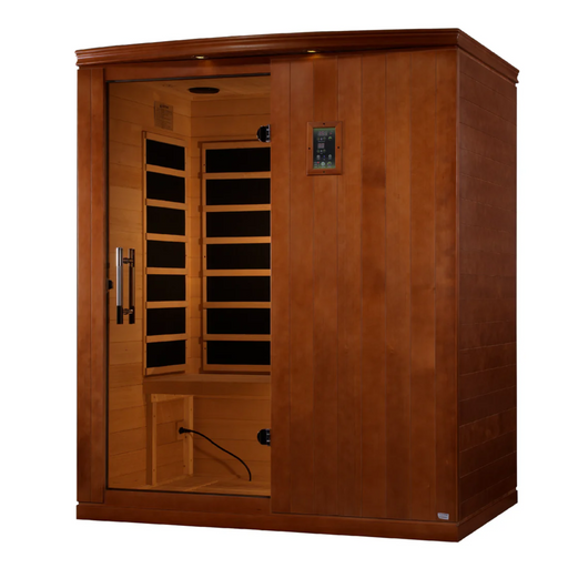 Dynamic Madrid Limited Elite 3-Person Ultra Low EMF Far Infrared Sauna | DYN-6310-04 Elite