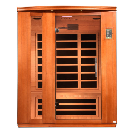 Dynamic Lugano Elite 3-person Ultra Low EMF FAR Infrared Sauna 1