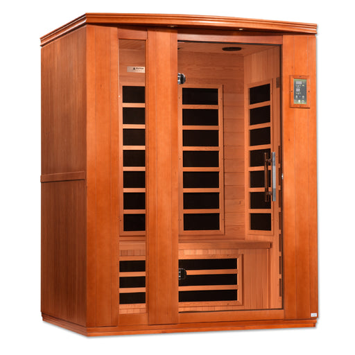 Dynamic Lugano Elite 3-Person Ultra Low EMF Far Infrared Sauna | DYN-6336-02 Elite