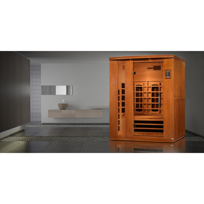 Dynamic Lugano 3-Person Full Spectrum Near Zero EMF FAR Infrared Sauna 2