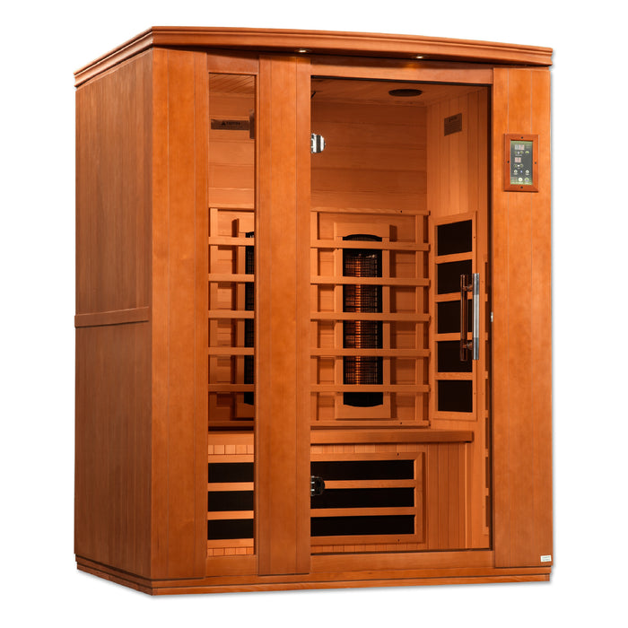 Dynamic Lugano 3-Person Full Spectrum Near Zero EMF FAR Infrared Sauna 5