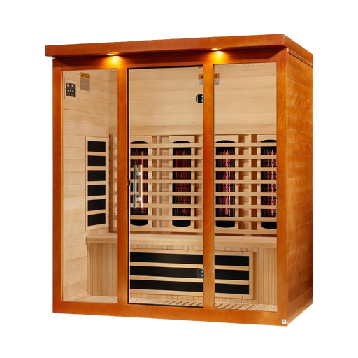 Dynamic Vila Grande 4-Person Full Spectrum Near Zero EMF Far Infrared Sauna | DYN-6415-03 FS