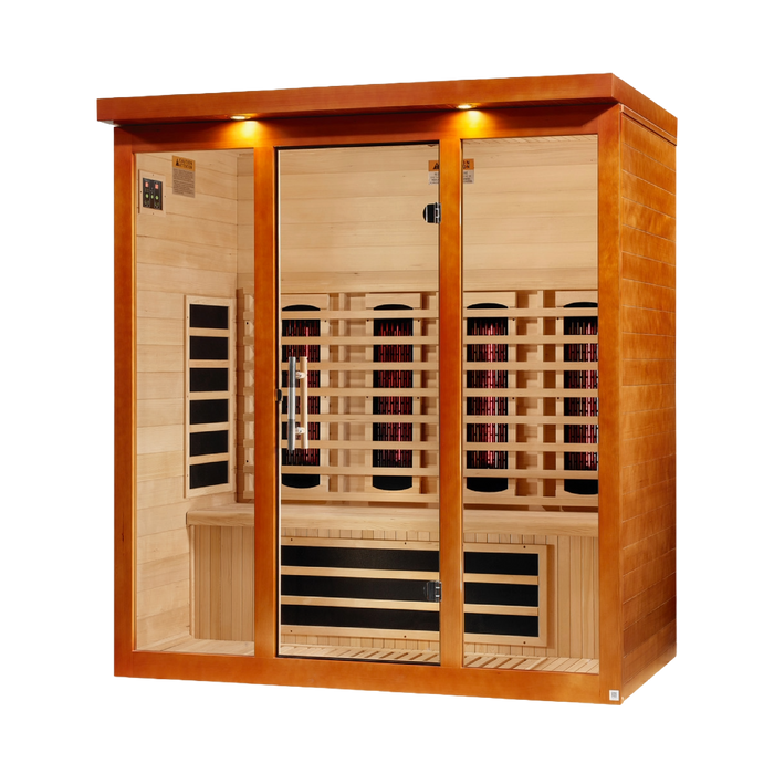 Dynamic Vila Grande 4-Person Full Spectrum Near Zero EMF Far Infrared Sauna | DYN-6415-03 FS