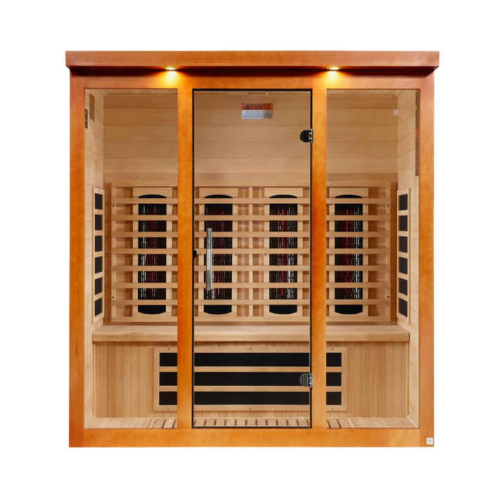 Dynamic Vila Grande 4-Person Full Spectrum Near Zero EMF Far Infrared Sauna | DYN-6415-03 FS