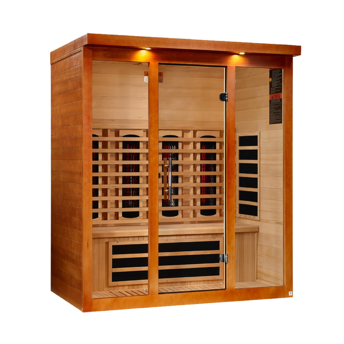 Dynamic Vila Grande 4-Person Full Spectrum Near Zero EMF Far Infrared Sauna | DYN-6415-03 FS