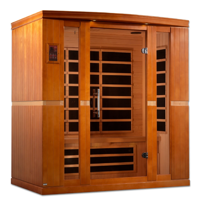 Dynamic "Bergamo" 4-Person Ultra Low EMF Far Infrared Sauna | DYN-6440-01 Elite
