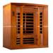 Dynamic "Bergamo" 4-Person Ultra Low EMF Far Infrared Sauna | DYN-6440-01 Elite
