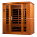 Dynamic "Bergamo" 4-Person Ultra Low EMF Far Infrared Sauna | DYN-6440-01 Elite