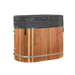 Dynamic Cold Therapy Oval Barrel Cold Plunge Tub (Pacific Cedar)