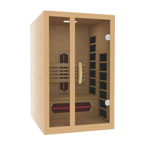 Dynamic Gracia 1-2 Person Full Spectrum Near Zero EMF Far Infrared Sauna | DYN-6119-03 FS