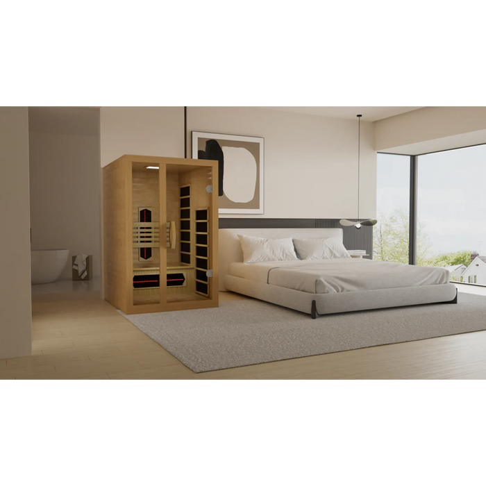 Dynamic Gracia 1-2 Person Full Spectrum Near Zero EMF Far Infrared Sauna | DYN-6119-03 FS
