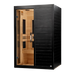 Dynamic Lucca Black Finish 2-Person Ultra Low EMF Far Infrared Sauna | DYN-6215-06 Elite
