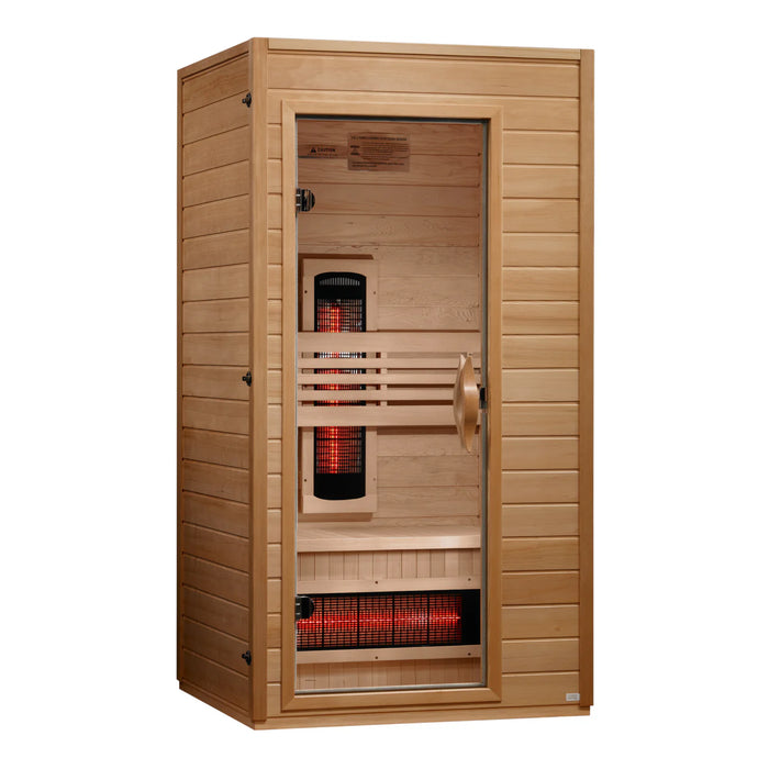 Dynamic Martin 1-2 Person Full Spectrum Near Zero EMF Far Infrared Sauna | DYN-6006-03 FS