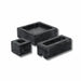 EOS Cubius Loop 4 Carved Soapstone Sauna Stones - Black