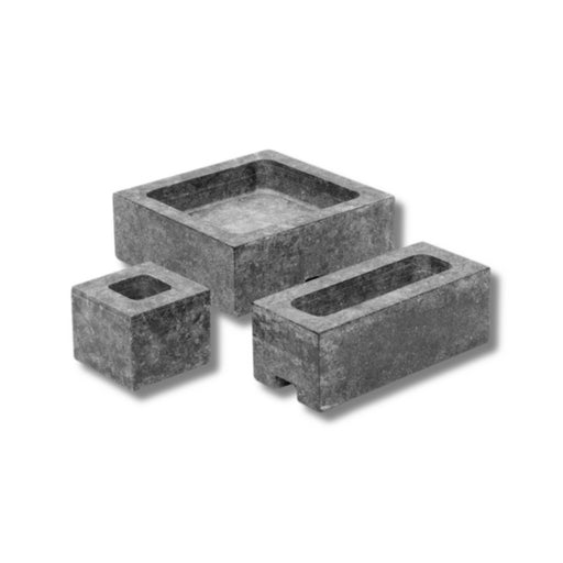 EOS Cubius Loop 4 Carved Soapstone Sauna Stones - Natural