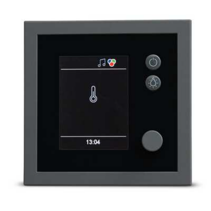 EOS EmoTec D Ditigal Sauna Control Unit - Black (Anthracite Trim)