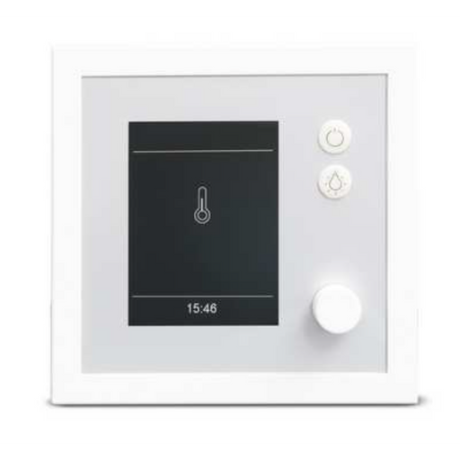 EOS EmoTec D Ditigal Sauna Control Unit - Silver (White Trim)